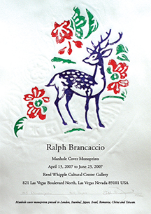 Cover of Manhole Cover Monoprints